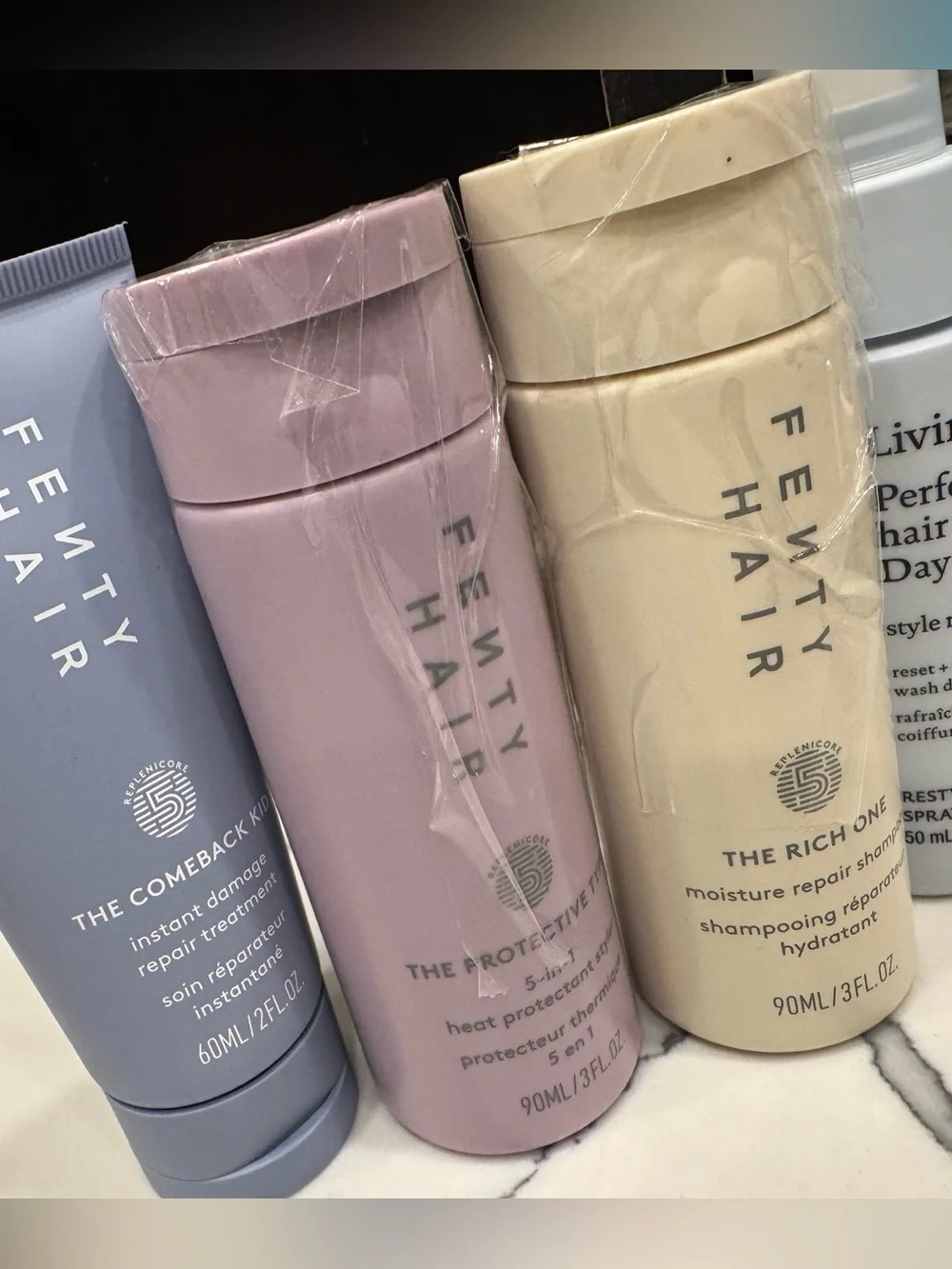 Luxury Hair Care Travel Bundle | Color Wow,K18,FentyHair,LivingProof & Amika 7pc